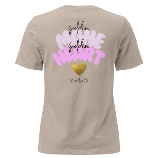 Golden Mane Golden Heart T-Shirt (Women)